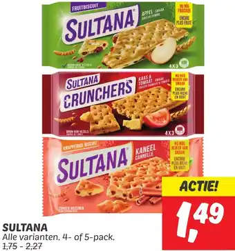 Dekamarkt SULTANA aanbieding