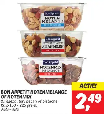 Dekamarkt BON APPETIT NOTENMELANGE OF NOTENMIX aanbieding