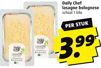 Boni Daily Chef lasagne bolognese 1 kilo aanbieding