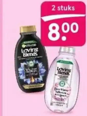 Etos Loving blends shampoo en conditioners 250 ml en 300 ml aanbieding