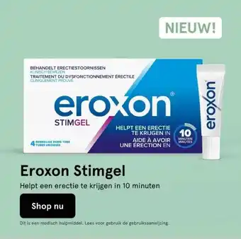 Etos Eroxon Stimgel aanbieding