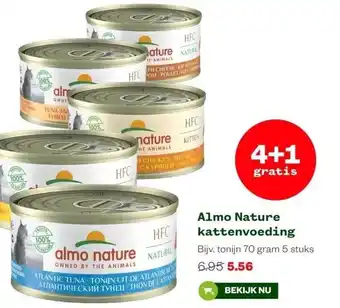 Welkoop Almo Nature kattenvoeding aanbieding