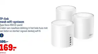 Makro TP-link mesh wifi-systeem aanbieding