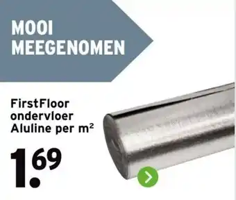 GAMMA Firstfloor ondervloer aluline per m aanbieding