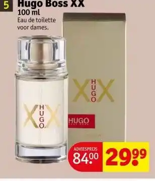 Kruidvat 5 Hugo Boss XX aanbieding