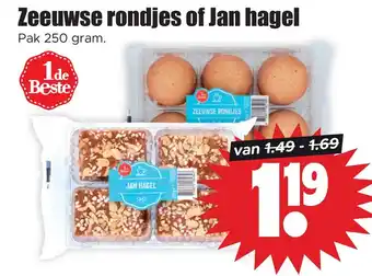 Dirk Zeeuwse rondjes of Jan hagel aanbieding