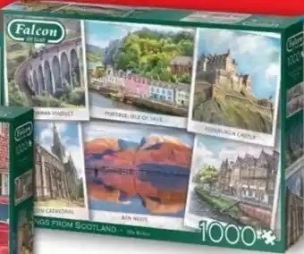 Boekenvoordeel Legpuzzel Falcon 1000 stukjes aanbieding