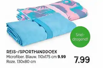 Xenos Reis--sporthanddoek aanbieding