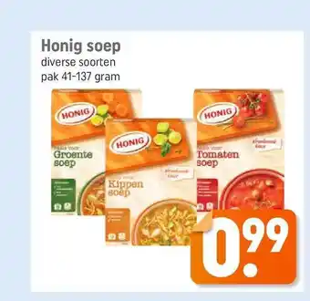 Lekker Makkelijk honig soep aanbieding