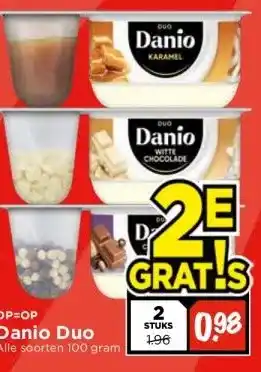 Vomar Voordeelmarkt Danio Duo aanbieding