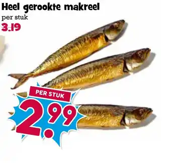 Boon`s Markt Heel gerookte makreel aanbieding