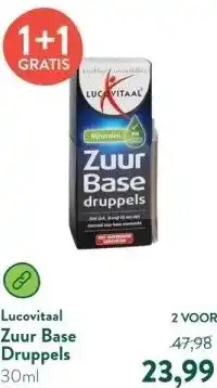 Holland & Barrett Zuur Base Druppels aanbieding