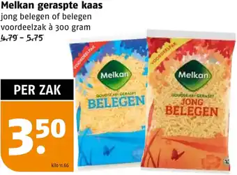 Poiesz Melkan geraspte kaas aanbieding