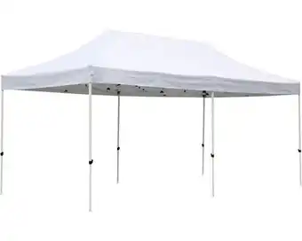 Hornbach GARDEN PLACE Partytent Ann, basic uitvouwbaar polyester wit 3x6 m aanbieding