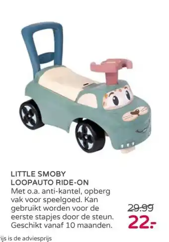 Prenatal LITTLE SMOBY aanbieding