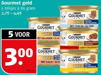 Poiesz Gourmet gold 85g aanbieding