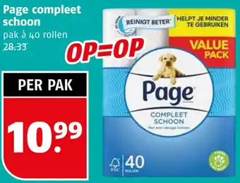 Poiesz Page compleet schoon aanbieding