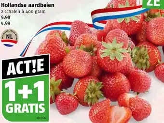 Poiesz Hollandse aardbeien 400g aanbieding