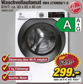 Poco Waschvollautomat HW4 37XMBB/1-S aanbieding