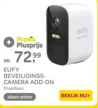 Praxis BEVEILIGINGS-camera aanbieding