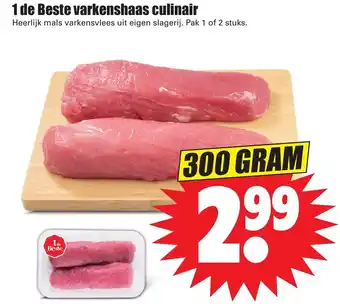 Dirk 1 de Beste varkenshaas culinair 300g aanbieding