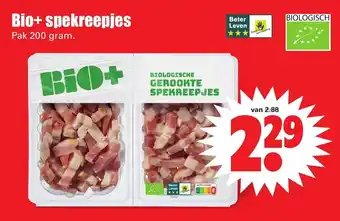 Dirk Bio+ spekreepjes 200g aanbieding