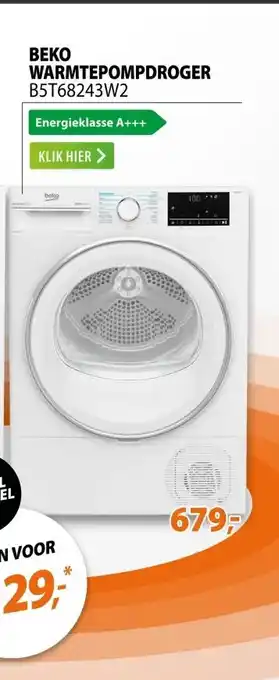 Expert Beko B5T68243W2 Selective Line aanbieding