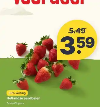 Picnic aardbeien aanbieding