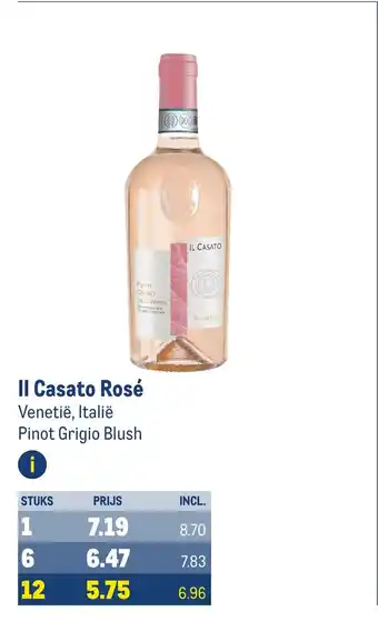 Makro Il Casato Rosé aanbieding