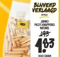 Jumbo JUMBO PICO'S KNAPPERIG aanbieding