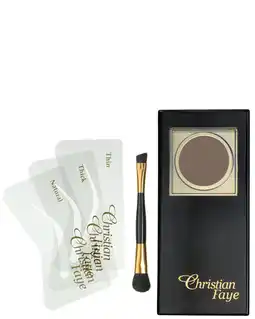 ICI Paris XL Christian Faye Wenkbrauwpoederset Ash Brown Christian Faye - Eyebrow Powders Wenkbrauwpoederset Ash Brown Ash Brown aanbieding