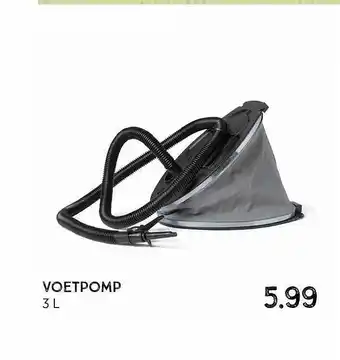 Xenos Voetpomp 3L aanbieding