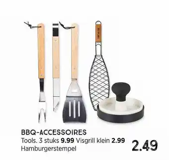 Xenos BBQ-Accessoires : Tools, Visgrill Klein Of Hamburgerstempel aanbieding