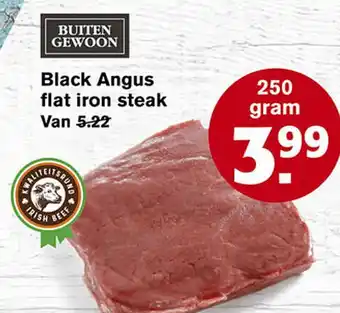 Hoogvliet Black angus flat iron steak aanbieding