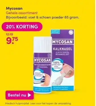 DA Mycosan aanbieding
