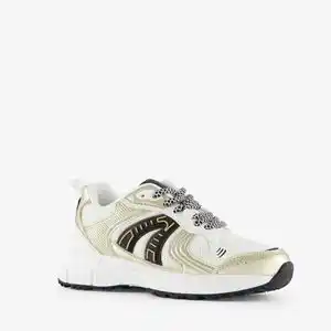 Scapino Blue Box meisjes sneakers wit goud aanbieding
