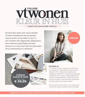 Karwei Cursus kleur in huis aanbieding