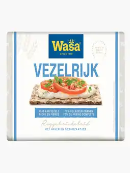 Flink Wasa Knäckebröd Vezelrijk 300g aanbieding
