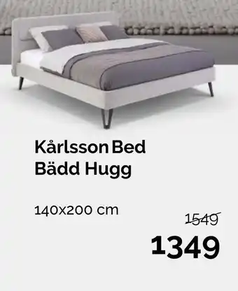 Beter Bed Kårlsson bed bädd hugg 140x200 cm aanbieding