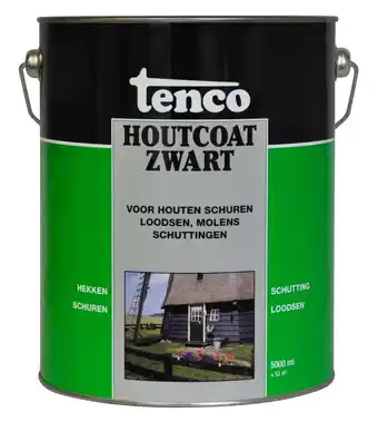 Welkoop Tenco - Houtcoat - Zwart - 5 L aanbieding