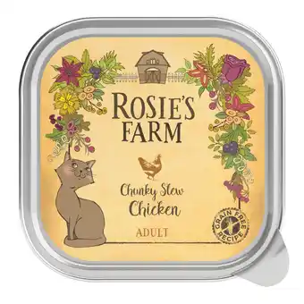 Zooplus 16x100g Adult Rosie's Farm Kattenvoer - Diverse Smaken aanbieding