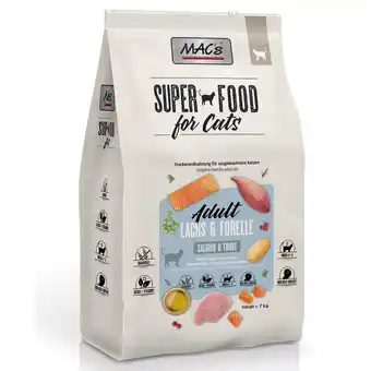 Zooplus MAC's Cat Adult Zalm & Forel Kattenvoer - 7 kg aanbieding