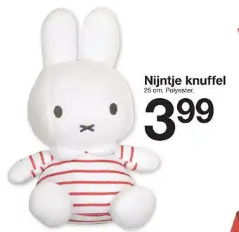 Zeeman Nijntje knuffel 25cm aanbieding