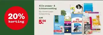 Welkoop Alle puppy- & kittenvoeding Bijv. Kenner puppy brokjes 2,5 kg aanbieding