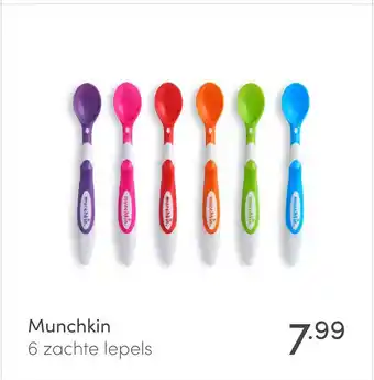 Baby & Tiener Munchkin 6 zachte lepels aanbieding