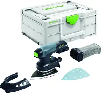 BOUWMAAT Festool Accu Deltaschuurmachine DTSC 400-Basic aanbieding