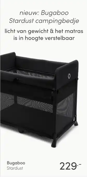 Baby & Tiener Bugaboo stardust aanbieding