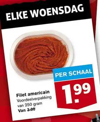 Hoogvliet Filet americain 250 gram aanbieding