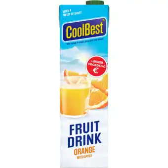 Dekamarkt CoolBest Fruitdrink orange aanbieding