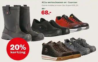 Welkoop Alle werkschoenen en - laarzen Bijv. Grisport 801L S3 aanbieding